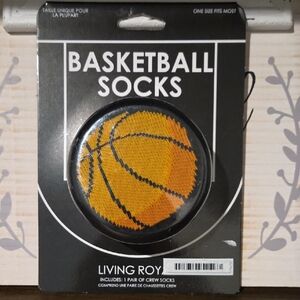 Living Royal Basketball Casual Socks - Orange